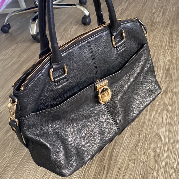 Calvin Klein Modena Leather Satchel - Picture 7 of 7